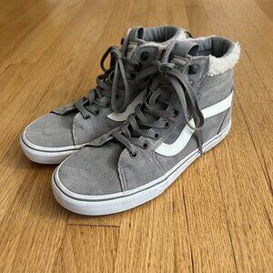 Vans Filmore High-Top Gray Sneakers Women's Size 8.5